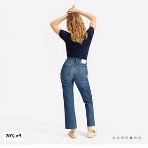 Everlane Cheeky Bootcut Jean Crop Size 26